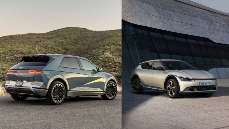 Hyundai Ioniq 5 and Kia EV6