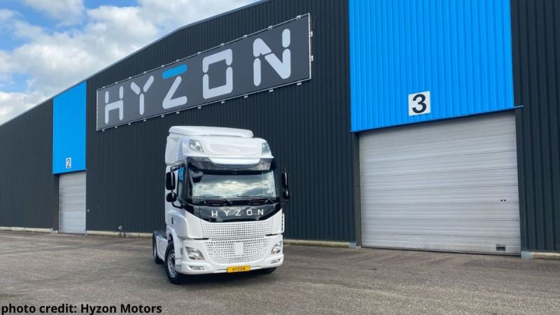 Hyzon Motors New Semi-Truck 