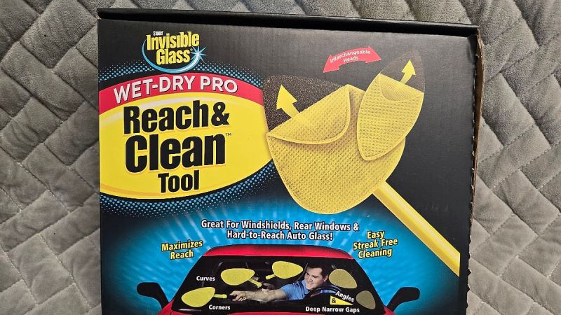 Invisible Glass Reach and Clean windshield wand is shown in an image