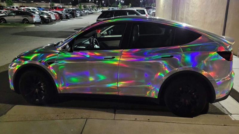 Iridescent Tesla