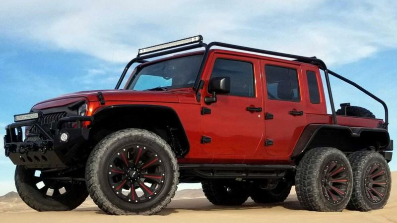 2016 Jeep Wrangler Custom up for Auction