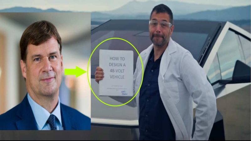 Ford CEO, Jim Farley, "We received the document today" From Tesla on 48-Volt Architecture: Elon Musk Responds With, "You're welcome"