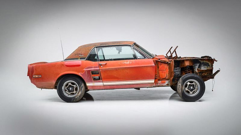 Little Red Carol Shelby 1967 Mistang