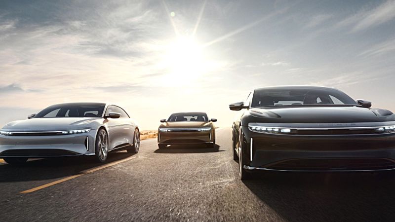 Lucid Airs in the wild