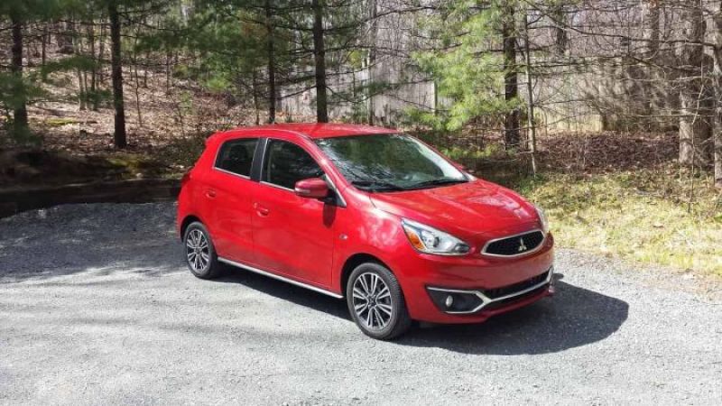 2018 Mitsubshi Mirage GT has great standard features.