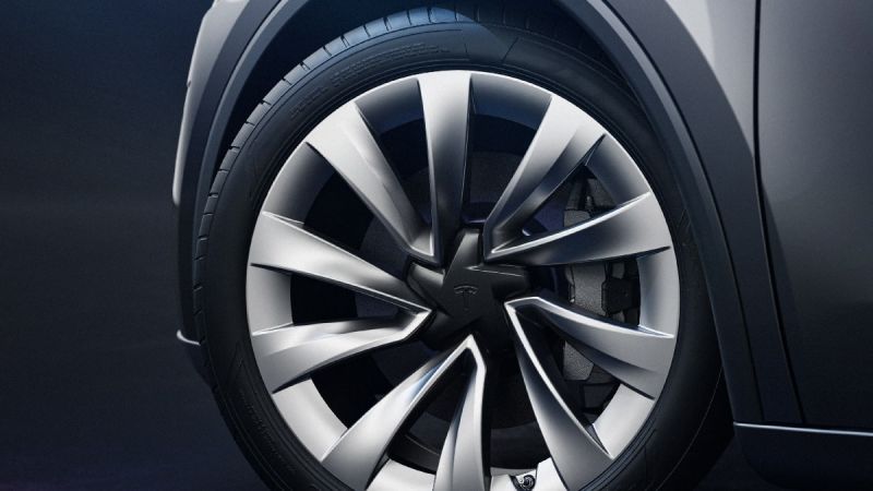 Tesla Model Y Juniper brake image courtesy of Tesla, Inc.