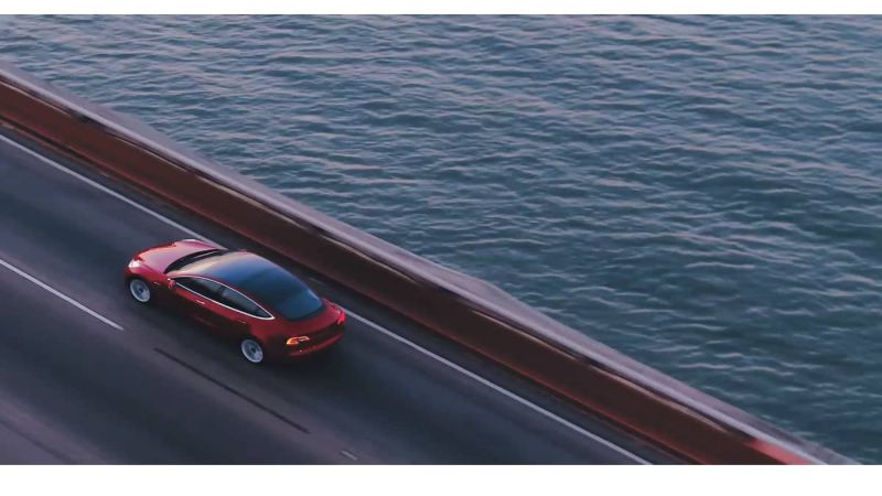 Tesla Model 3 sales drop back