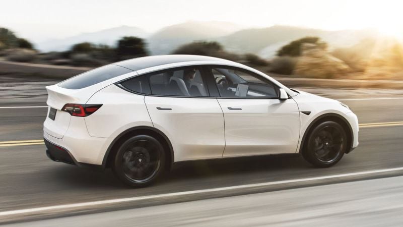 Tesla & Industry Sales Estimates, Model Y Pictured