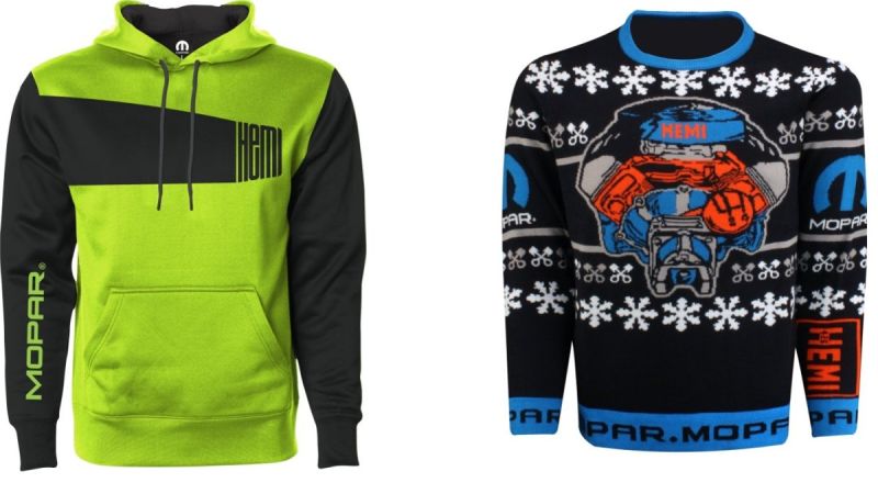 Mopar Hemi Hoodie and Ugly Sweater