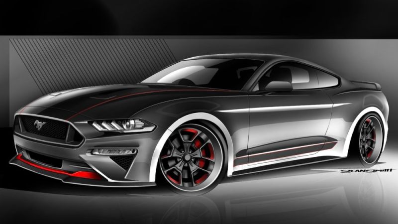 SEMA Ford Mustang
