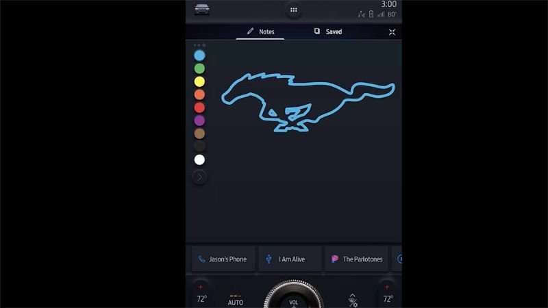 Sketch for Ford Mustang Mach-E