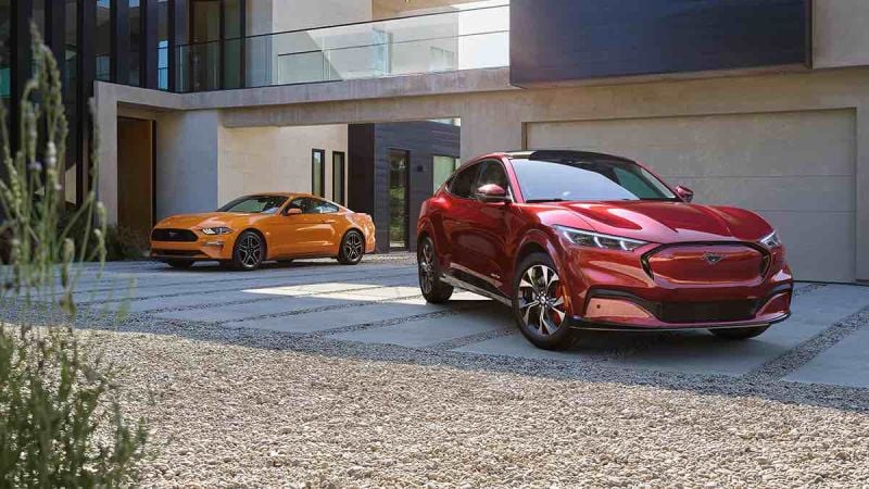 Red Ford Mustang Mach-E, Mach-e Mustang sold out