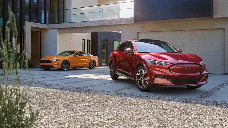 Ford Mustang and Mustang Mach-E Cars