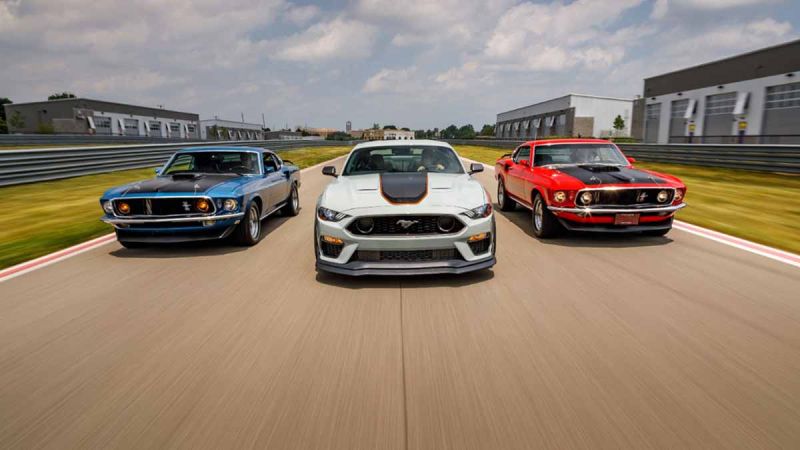 Ford Mustang lineup