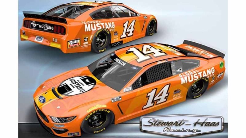 Chase Briscoe Ford Mustang NASCAR