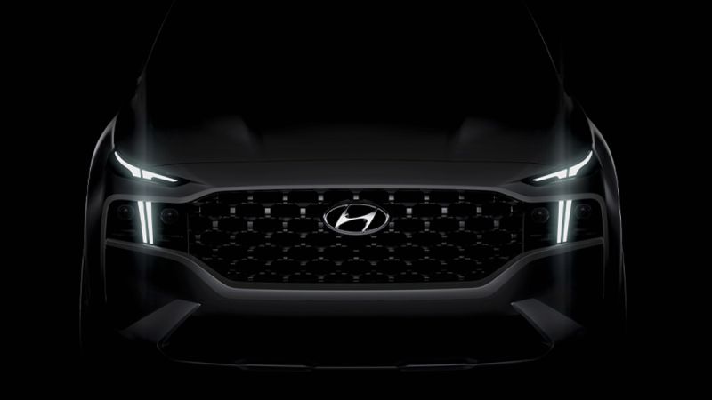 New Hyundai Santa Fe Front