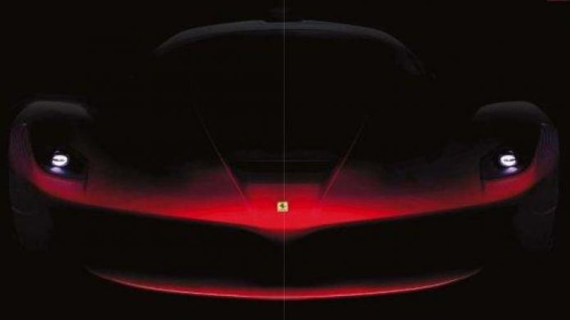 The Ferrari F150 front end teaser