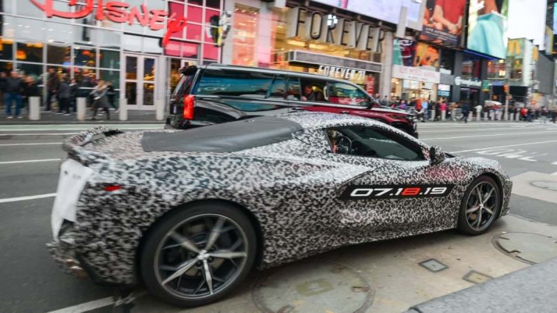 2020 Chevy Corvette C8 mid-engine