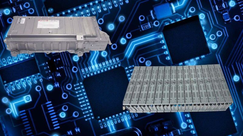 Description: This image showcases a side-by-side comparison of a Nickel Metal Hydride (NiMH) hybrid battery and a LiFePo4 (Lithium Iron Phosphate) battery. The NiMH battery, commonly used in hybrid vehicles, is compact and features a cylindrical shape, while the LiFePo4 battery is sleek and rectangular. This visual representation highlights the difference in design and technology between the two battery options, providing insight into the evolving landscape of hybrid power solutions.