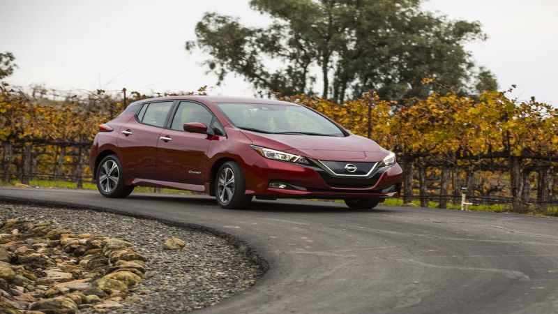 New 2018 Nissan Leaf costs less than $17K.