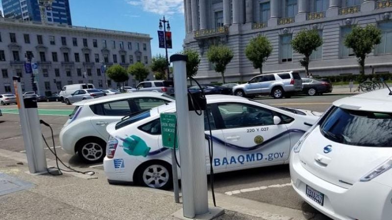 Nissan Leaf Charging