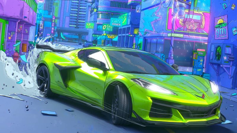 One-of-a-kind 2023 Corvette Z06 NFT