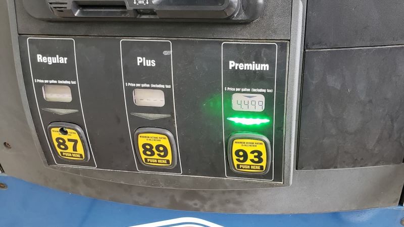 Image of premium fuel by John Goreham