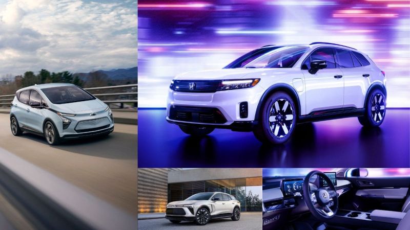 Chevy Bolt, Blazer and Honda Prologue EVs