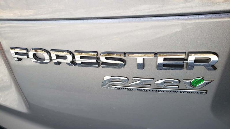 PZEV Forester image by John Goreham