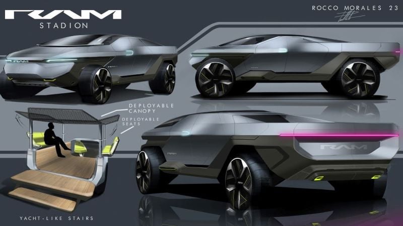 Ram Stadion EV Wins Drive for Design