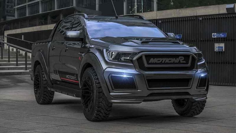 The Ranger Motion R is a tough-looking truck