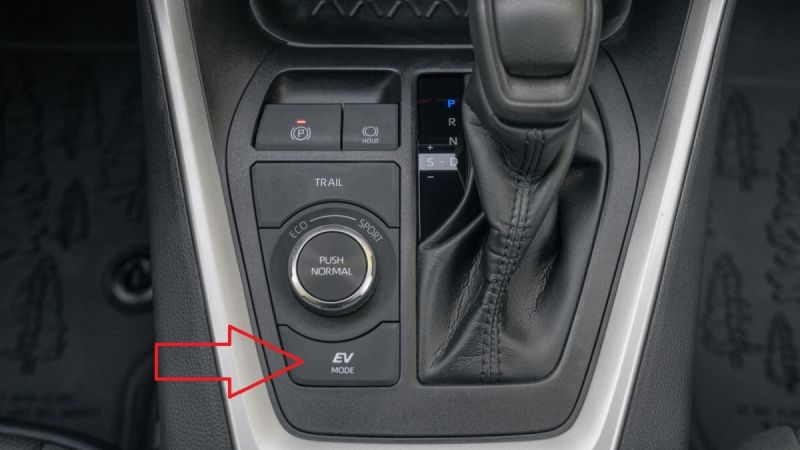 Image of Toyota RAV4 Hybrid EV Mode courtesy of Toyota