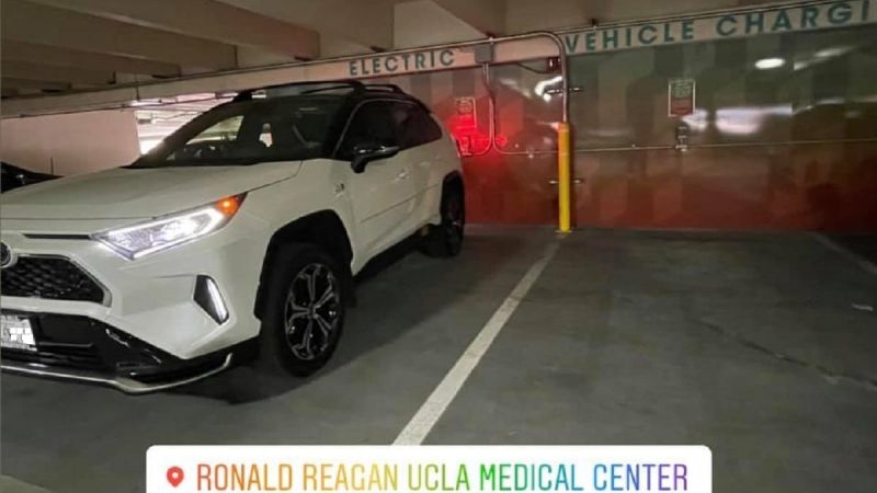 Toyota RAV4 Prime Charging - Image courtesy of TN reader LP