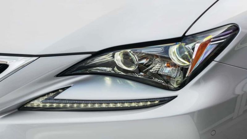 Lexus RC earns top score - but just on base models - for safety. 