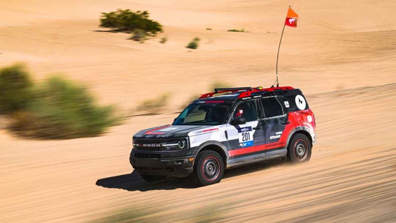 Ford Bronco Sport Rebelle Rally
