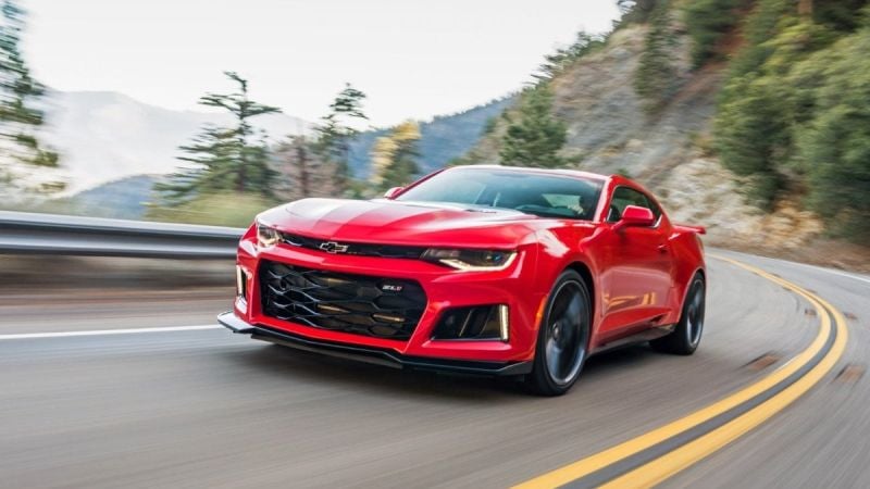 Red Camaro ZL1