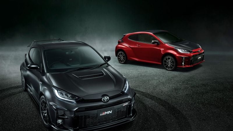 Press images of Toyota Yaris GRMN