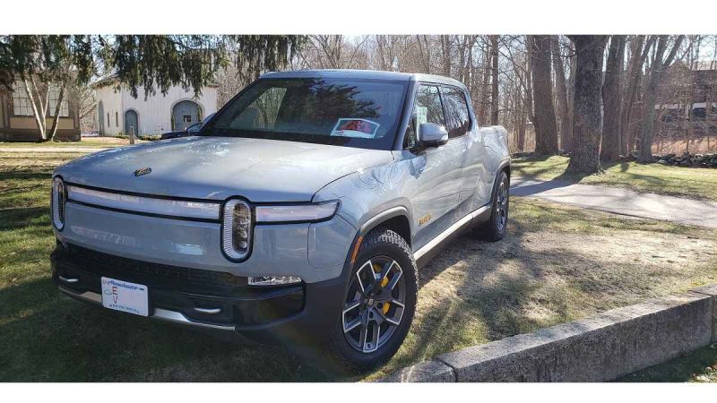 Rivian R1T electric vehicle pickup truck