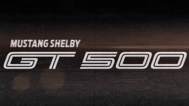 Ford Mustang Shelby GT500 Teaser Screen Shot