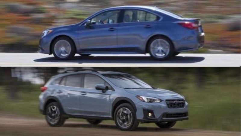 2022 Subaru Crosstrek, 2021 Subaru Legacy