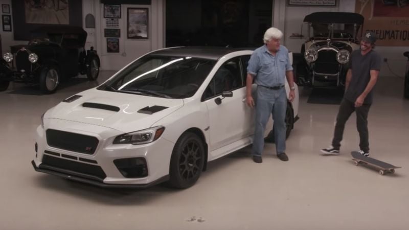 Jay Leno's Garage, Subaru WRX STI, Bucky Lasek, COBB Tuning