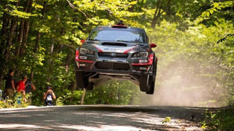 2017 Subaru WRX STI, NEFR, Pastrana, Higgins, Subaru 