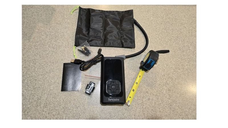 Image of Synchwire portable tire inflator by John Goreham
