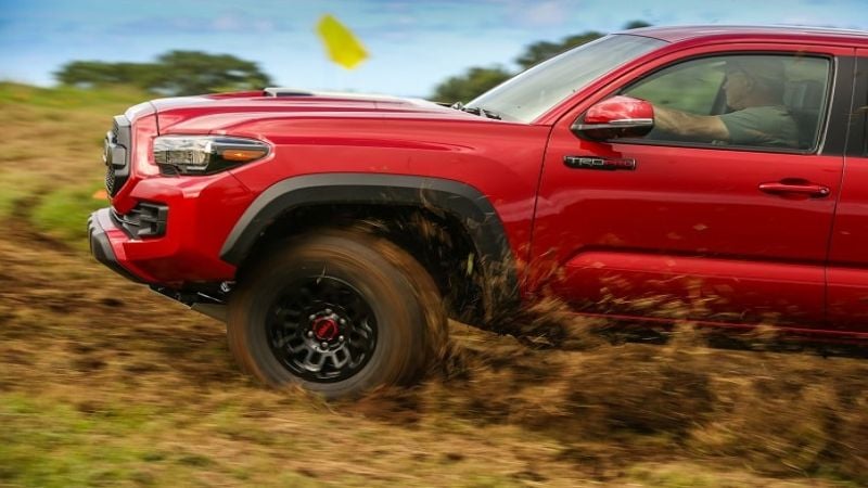 Toyota Tacoma sees sales surge.