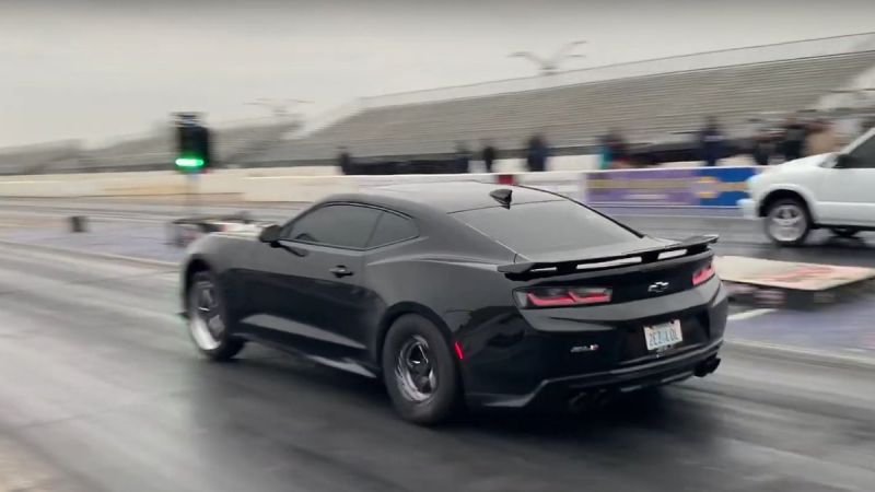 Michael Talley Camaro Launch 9.57 Run
