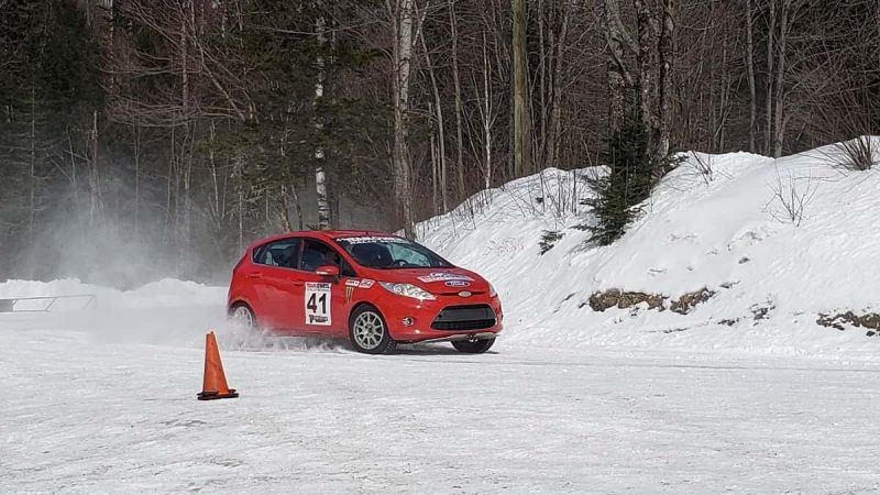 Team O'neil Rally School compliments Ford Fiesta quality