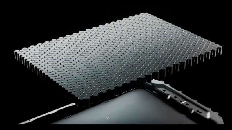 Tesla Batteries, courtesy of Tesla Inc.