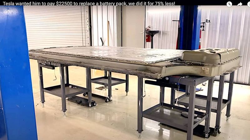 Tesla Batteries Can Be Repaired