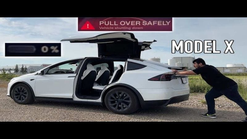 Tesla Owner Drives Their Car Over 18 Miles After Hitting 0% Charge