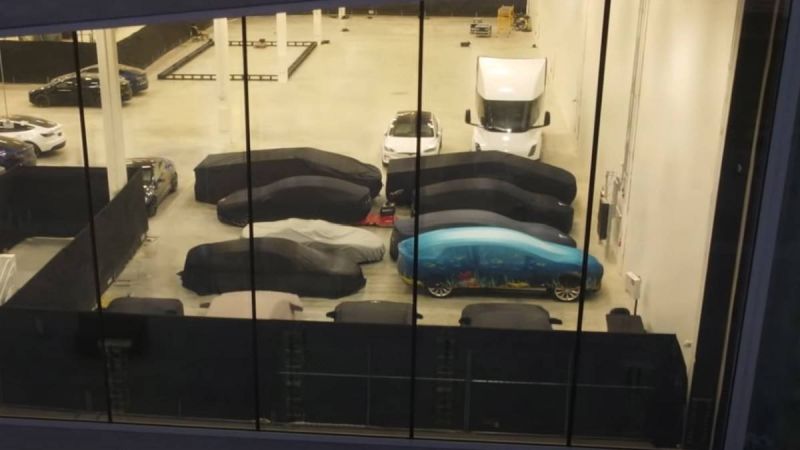 Tesla Getting Ready for Cyber Rodeo in Giga Texas